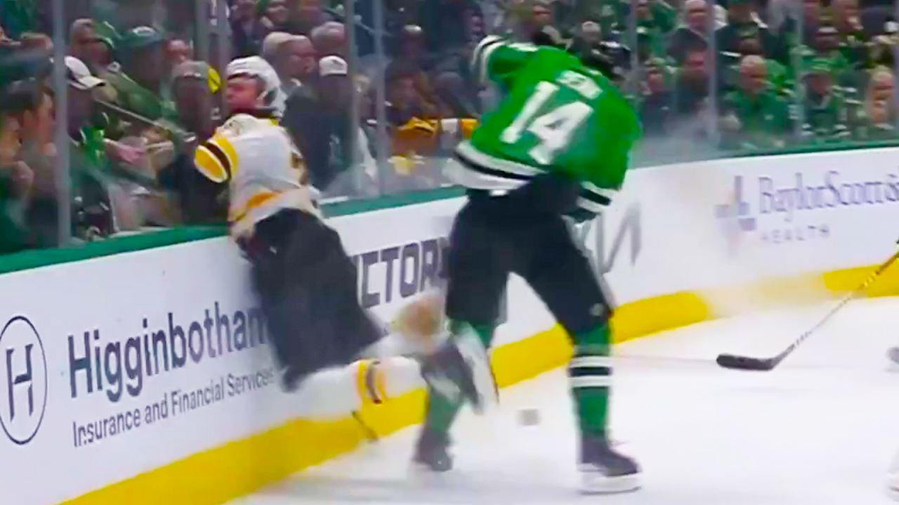 Jamie Benn Hit on Brandon Carlo | Dallas Stars vs Boston Bruins 2024 NHL Highlights