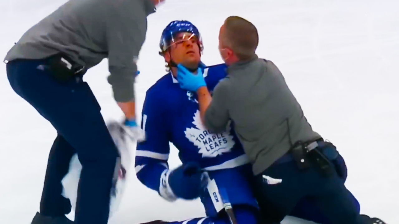 John Tavares Head Injury May 2021 | Toronto Maple Leafs vs Montreal Canadiens 2021 NHL Highlights