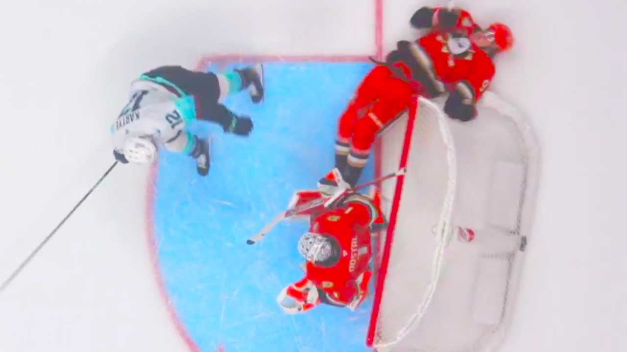 Tye Kartye Hit on Leo Carlsson | Anaheim Ducks vs Seattle Kraken 2024 NHL Highlights