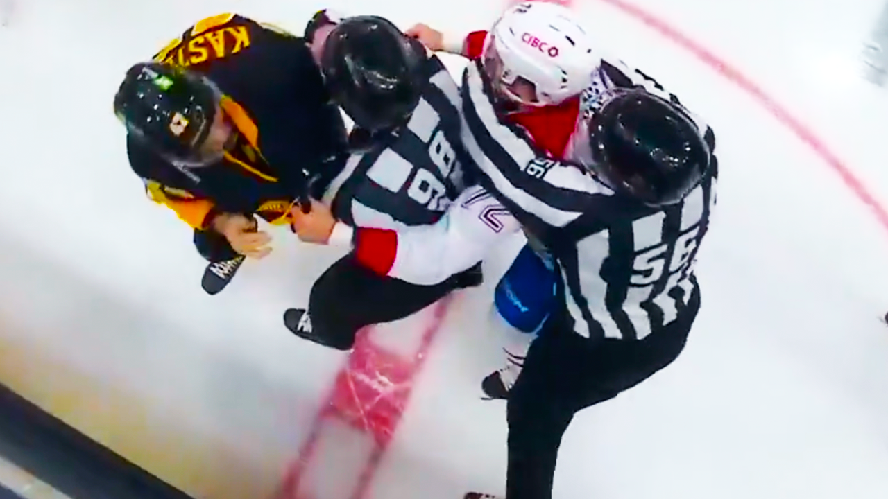 Arber Xhekaj Mark Kastelic Fight | Montreal Canadiens vs Boston Bruins 2024 NHL Highlights