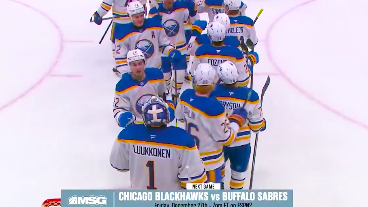 Buffalo Sabres END 13 Games Losing Streak vs New York Islanders 7-1 | 2024 NHL Highlights