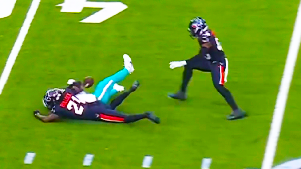 Grant DuBose KNOCKED OUT after BIG HIT From Calen Bullock | Miami Dolphins vs Houston Texans 2024 NFL Highlights