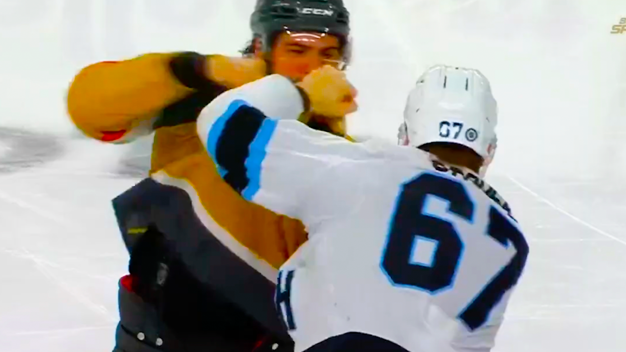 Lawson Crouse Nicolas Hague Fight | Vegas Golden Knights vs Utah Hockey Club 2024 NHL Highlights