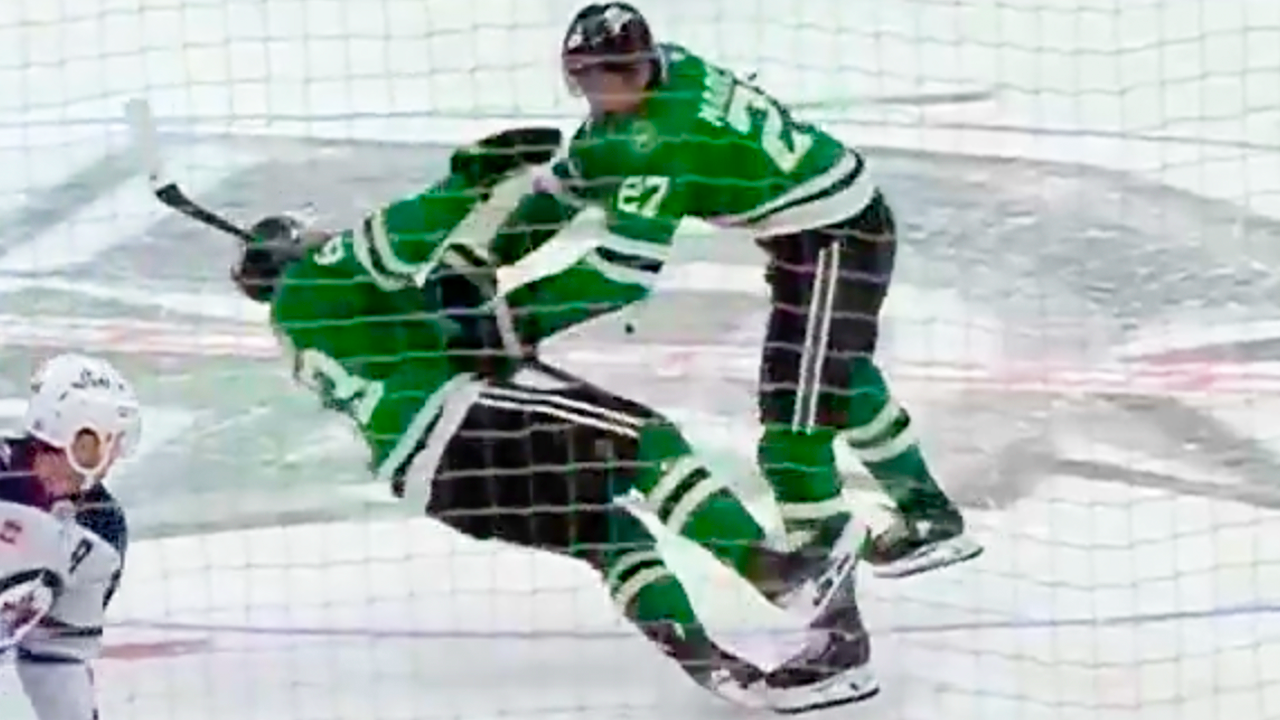 Mason Marchment Evgeni Dadonov Collision | Dallas Stars vs Winnipeg Jets 2024 NHL Highlights