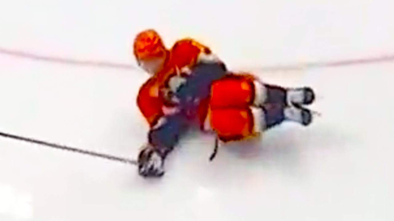 Trevor Zegras Injury Right Leg Collapsed | Anaheim Ducks vs Vegas Golden Knights 2024 NHL Highlights