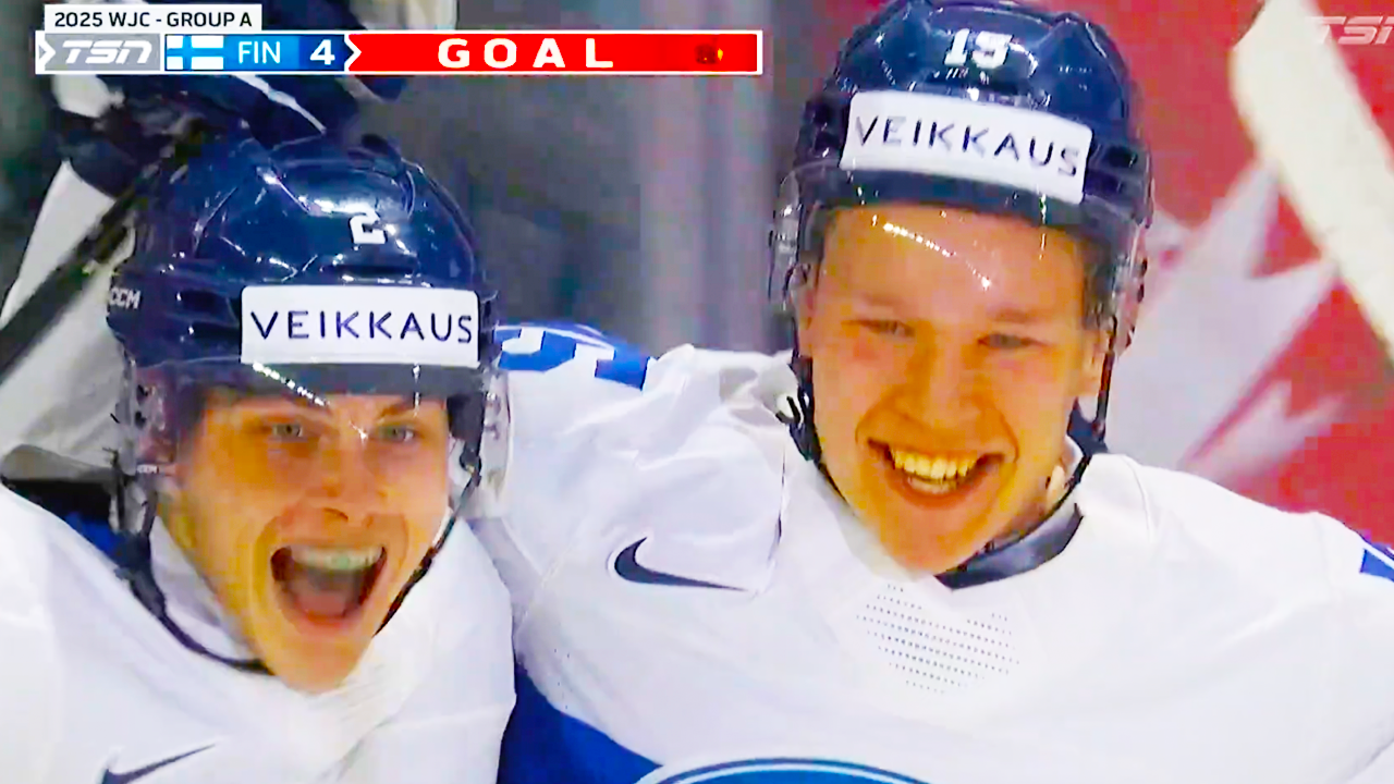 Tuomas Uronen Scores Overtime Winner Goal | Team USA vs Finland 2025 IIHF World Junior Championship Highlights