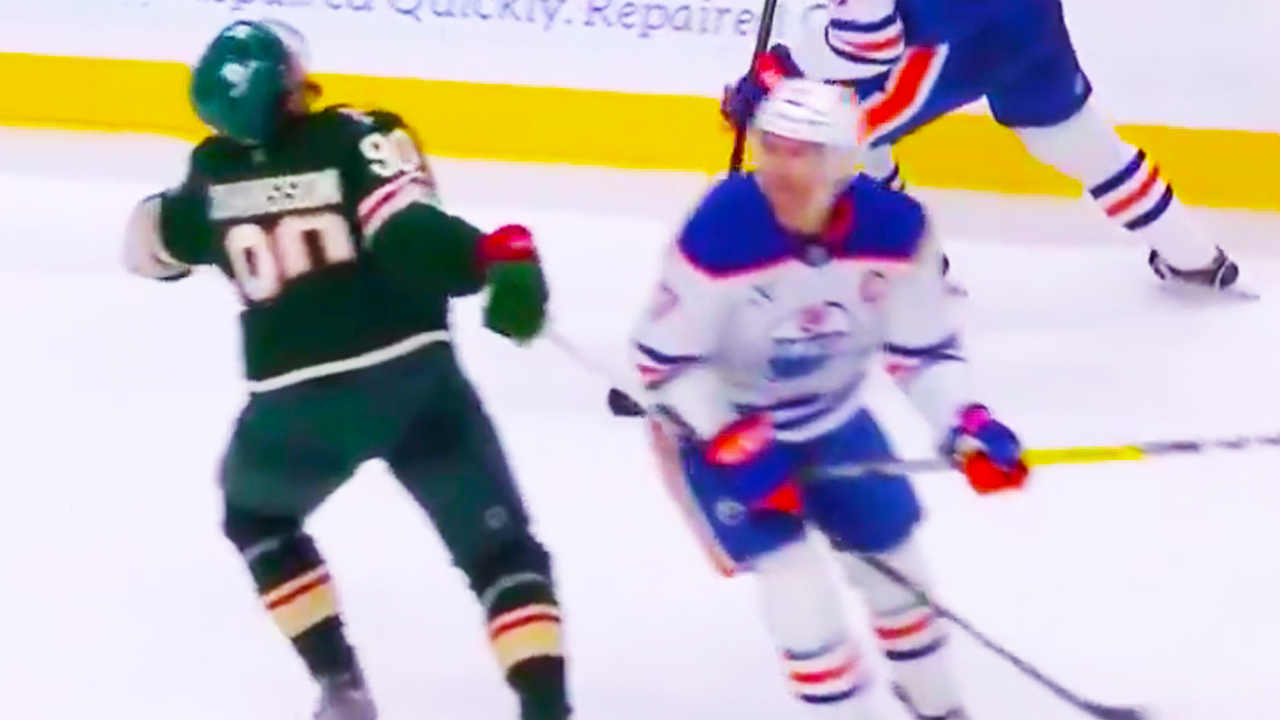 Connor McDavid Elbow Hit on Marcus Johansson Injury – No Call! | Edmonton Oilers vs Minnesota Wild 2025 NHL Highlights