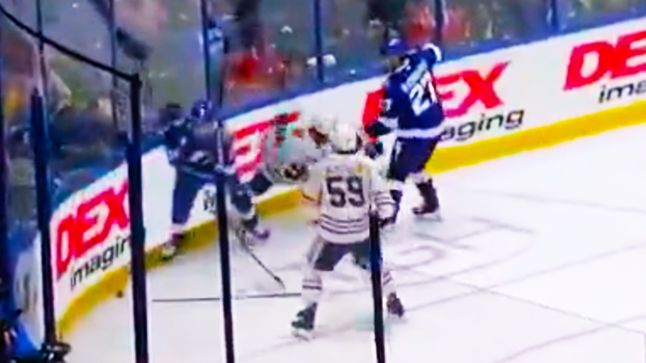 Michael Eyssimont Hit on Connor Bedard, Tyler Bertuzzi Fight | Chicago Blackhawks vs Tampa Bay Lightning 2025 NHL Highlights