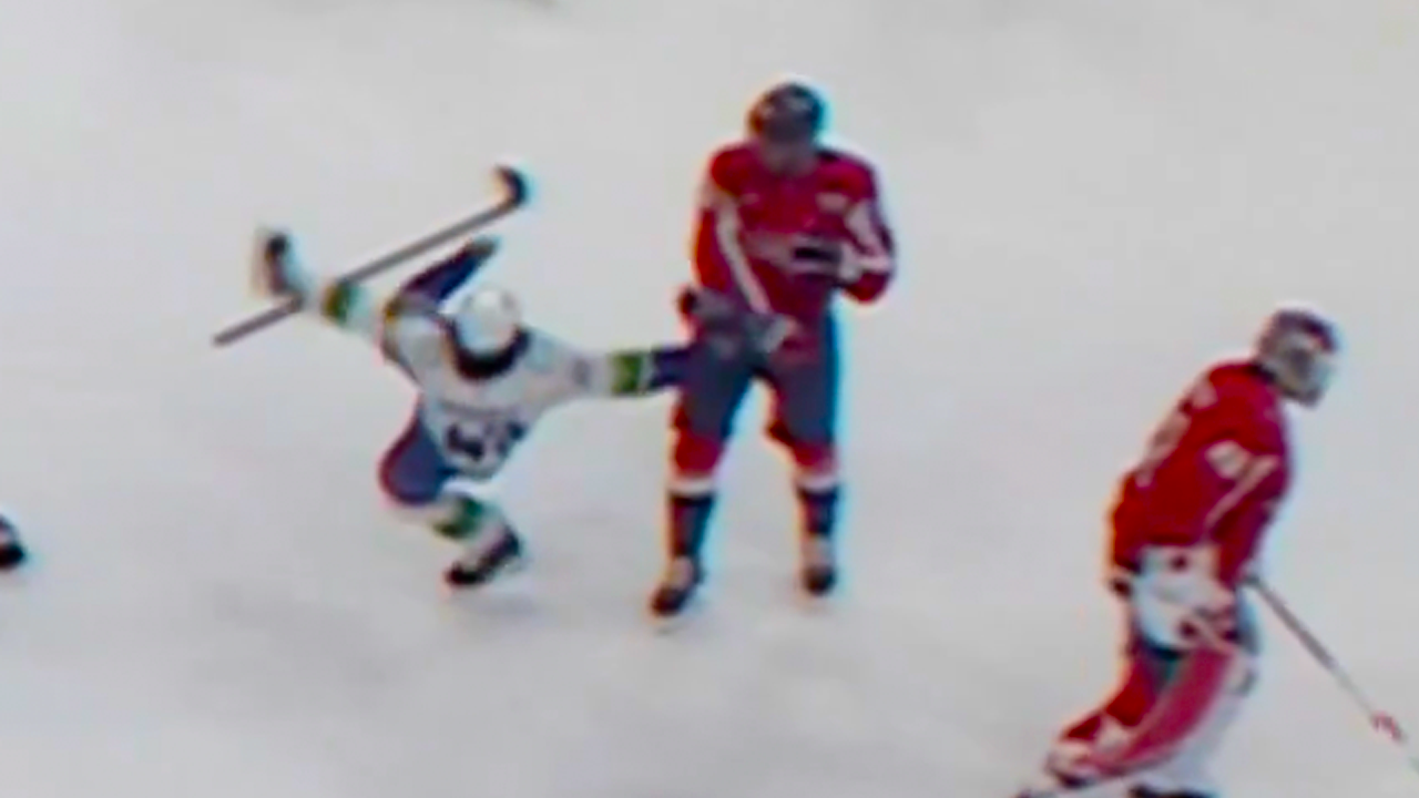 Pierre-Luc Dubois Hit on Knocks Down Quinn Hughes | Washington Capitals vs Vancouver Canucks 2025 NHL Highlights