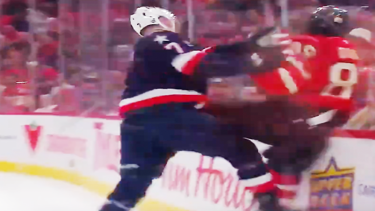 Brady Tkachuk Hit on Drew Doughty | Team USA vs Team Canada 4 Nations Face Off 2025 NHL Highlights