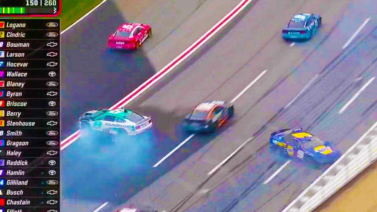 Chase Elliott, Brad Keselowski, Corey LaJoie Crash Accident at Atlanta Motor Speedway 2025 NASCAR Highlights