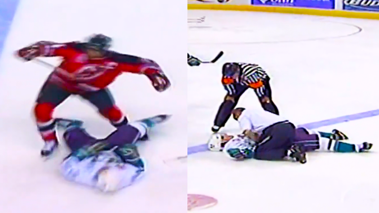 Scott Stevens Hit on Paul Kariya (Injury) | New Jersey Devils vs Anaheim Mighty Ducks 2003 NHL Stanley Cup Finals Game 6 Highlights