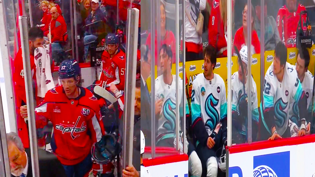 Brandon Duhaime Tye Kartye, Tom Wilson Fight Full Penalty Boxes | Seattle Kraken vs Washington Capitals Highlights