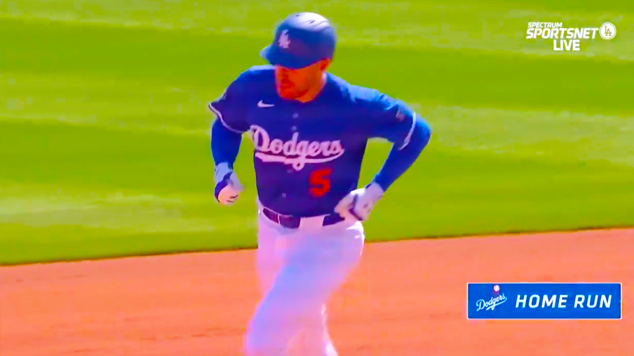 Freddie Freeman Home Run in Spring Training | LA Dodgers vs Chicago White Sox 2025 MLB Highlights