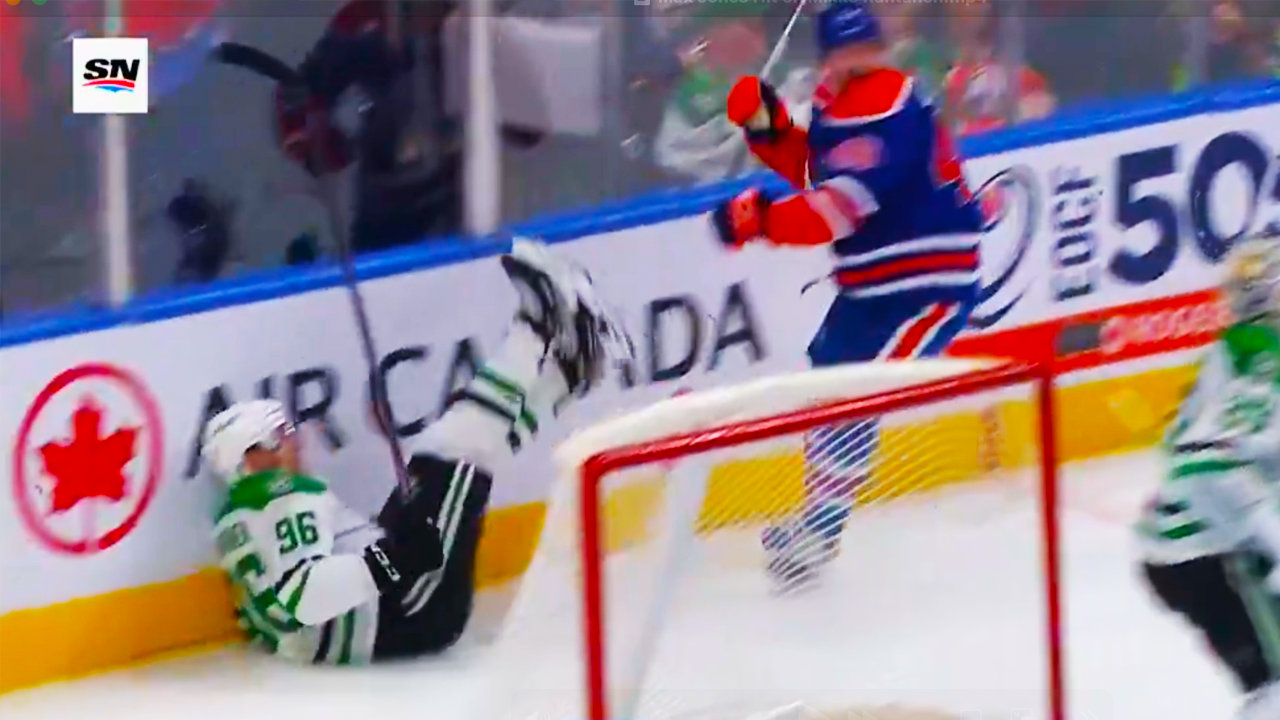 Max Jones Hit on Mikko Rantanen | Dallas Stars vs Edmonton Oilers 2025 NHL Highlights