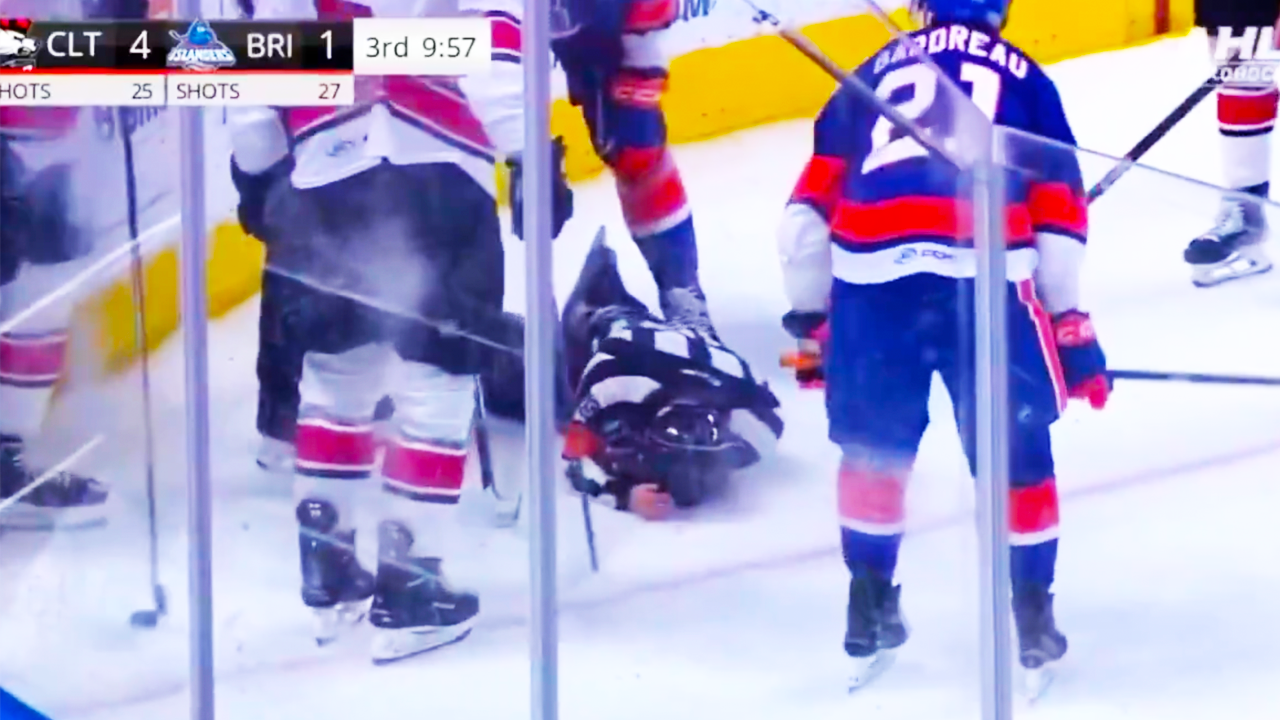 Adam Beckman Suspended 10 Games Over Referee Abuse | Bridgeport Islanders vs Charlotte Checkers 2025 AHL Highlights