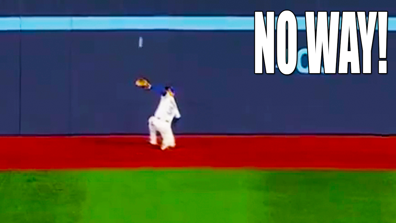 Daulton Varsho Behind the Back Catch from Jarren Duran Hit | Boston Red Sox v Toronto Blue Jays 2025 MLB Highlights