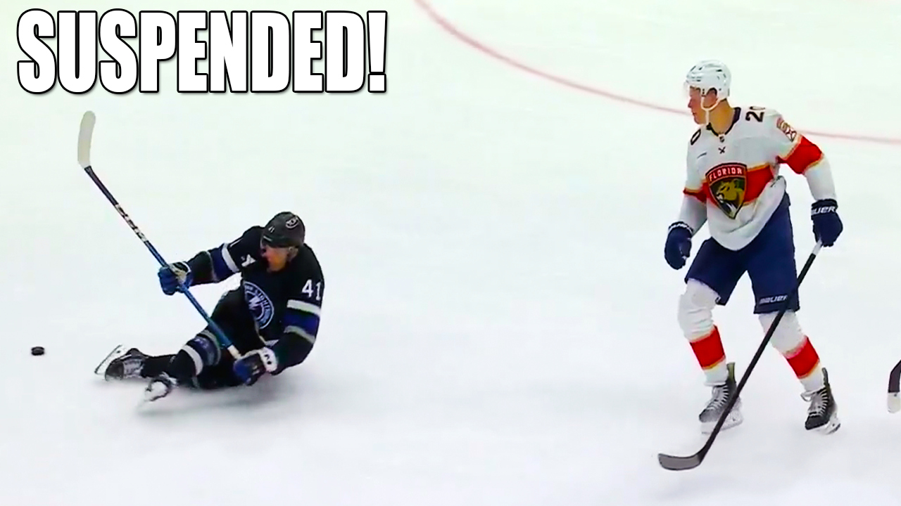 Jesse Puljujarvi Gets 2-Game Suspension for Head Hit on Mitchell Chaffee | Tampa Bay Lightning vs Florida Panthers 2025 NHL Highlights