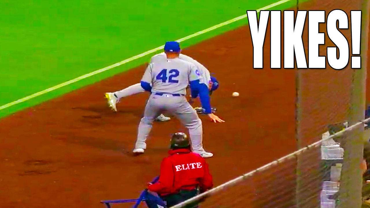 2 Foul Pop Drops Errors Lead to Manny Machado Home Run | Cubs vs Padres 2025 MLB Highlights