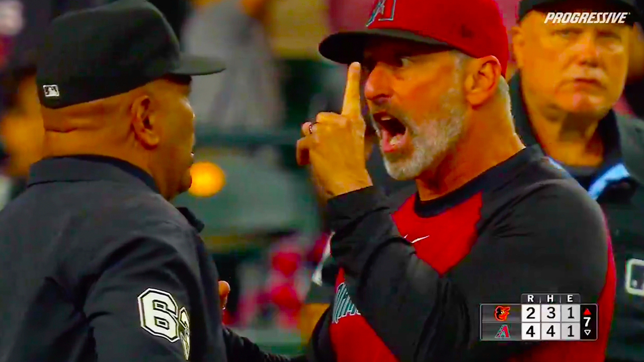 Torey Lovullo Ejected for arguing w/ Laz Diaz over wrong check-swing on Merrill Kelly | Baltimore Orioles vs Arizona Diamondbacks 2025 MLB Highlights