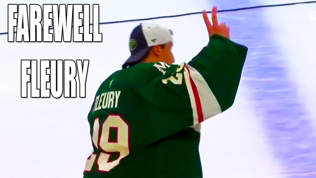 A quick salute from Marc-Andre Fleury before he exits the ice for the final time in his NHL career | Vegas Golden Knights vs Minnesota Wild 2025 NHL Playoffs