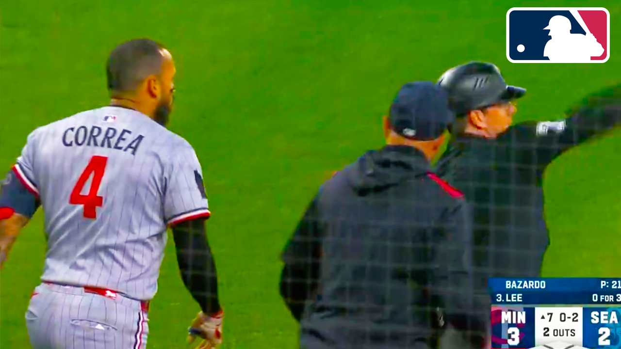 Carlos Correa & Rocco Baldelli Ejected After Explosive Argument in On Deck Circle | Twins v Mariners