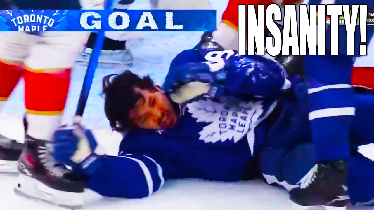 Dave Robertson Goal Sparks Pile Up Fight | Toronto Maple Leafs vs Florida Panthers 2025 NHL Playoffs Highlights