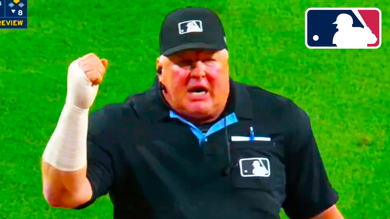 Homeplate umpire Bill Miller cursed himself out on the hot mic after getting a call wrong after review | Boston Red Sox vs Minnesota Twins 2025 MLB Highlights