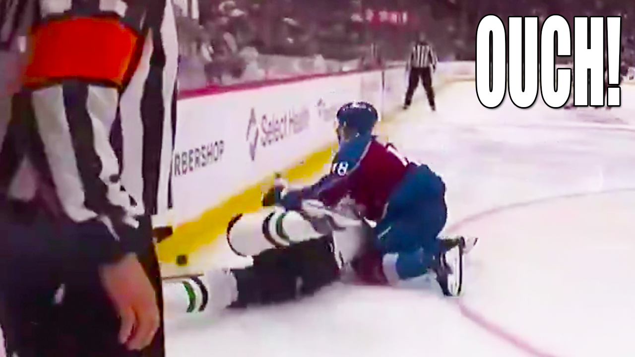 Lian Bichsel Injury & Jack Drury Crash into Boards | Colorado Avalanche vs Dallas Stars 2025 NHL Playoffs Highlights