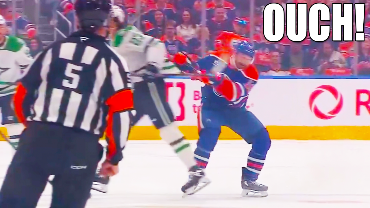 Mason Marchment Hit on Zach Hyman Injury | Edmonton Oilers vs Dallas Stars 2025 NHL Western Conference Final Highlights