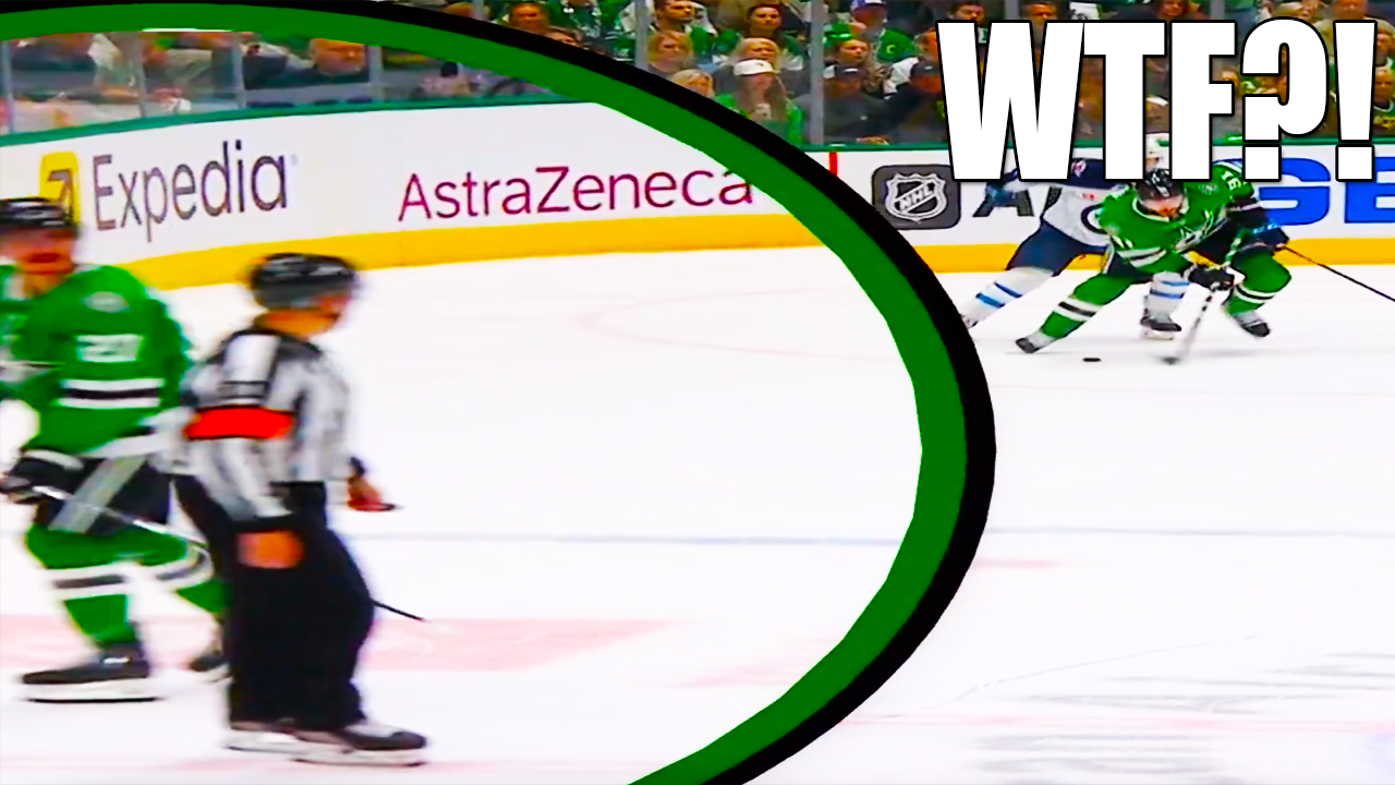 Mason Marchment Hits Referee with his Stick | Dallas Stars vs Winnipeg Jets 2025 NHL Playoffs Highlights