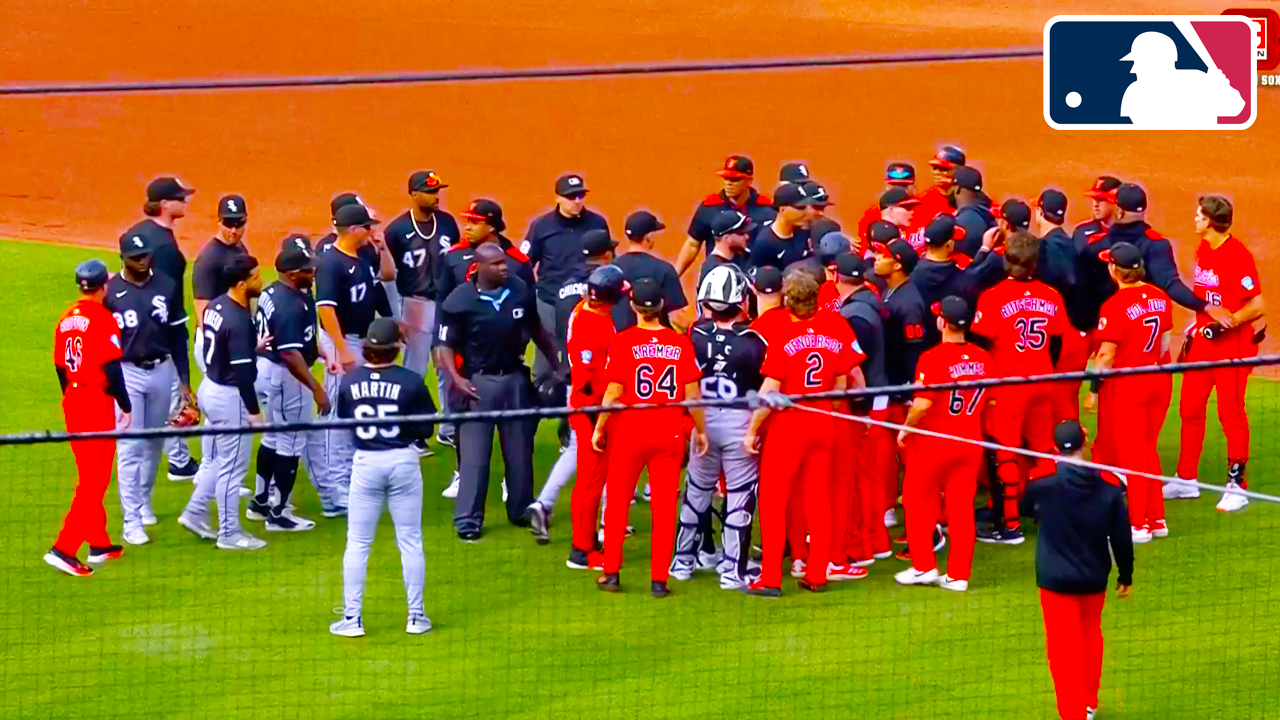The benches clear in Baltimore between the Orioles and the White Sox | 2025 MLB Highlights