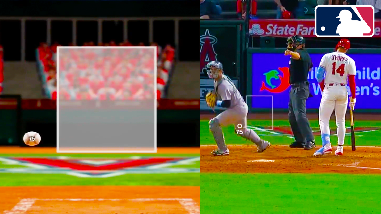 Umpire Ben May Calls Ball a Strike on Logan O’Hoppe to End the Game | Yankees vs Angels Highlights