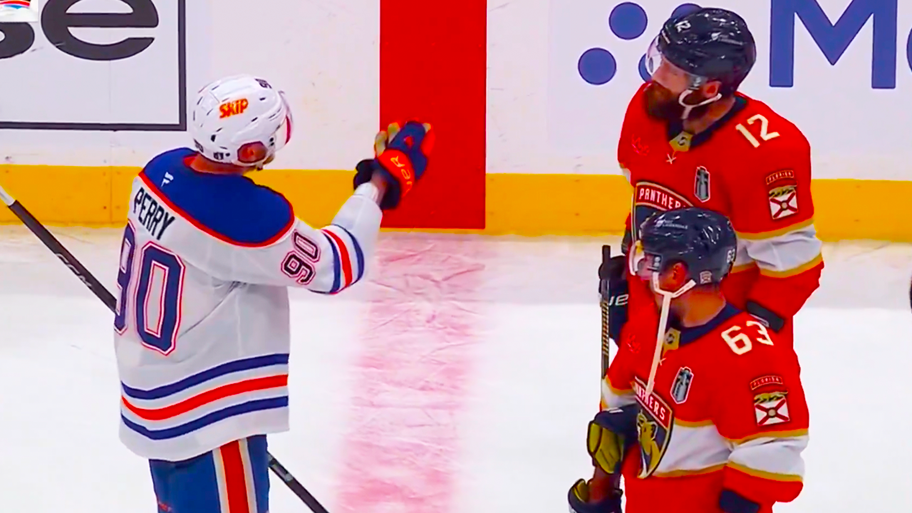 Corey Perry Jonah Gadjovich Arguing & Chirping | Oilers vs Panthers 2025 NHL Stanley Cup Final Highlights