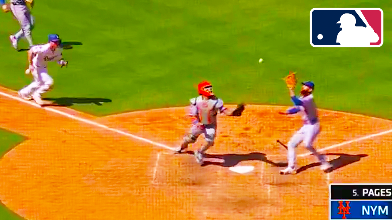 Dodgers Tie Up Game After Francisco Alvarez Error | Mets vs LA Dodgers 2025 MLB Highlights