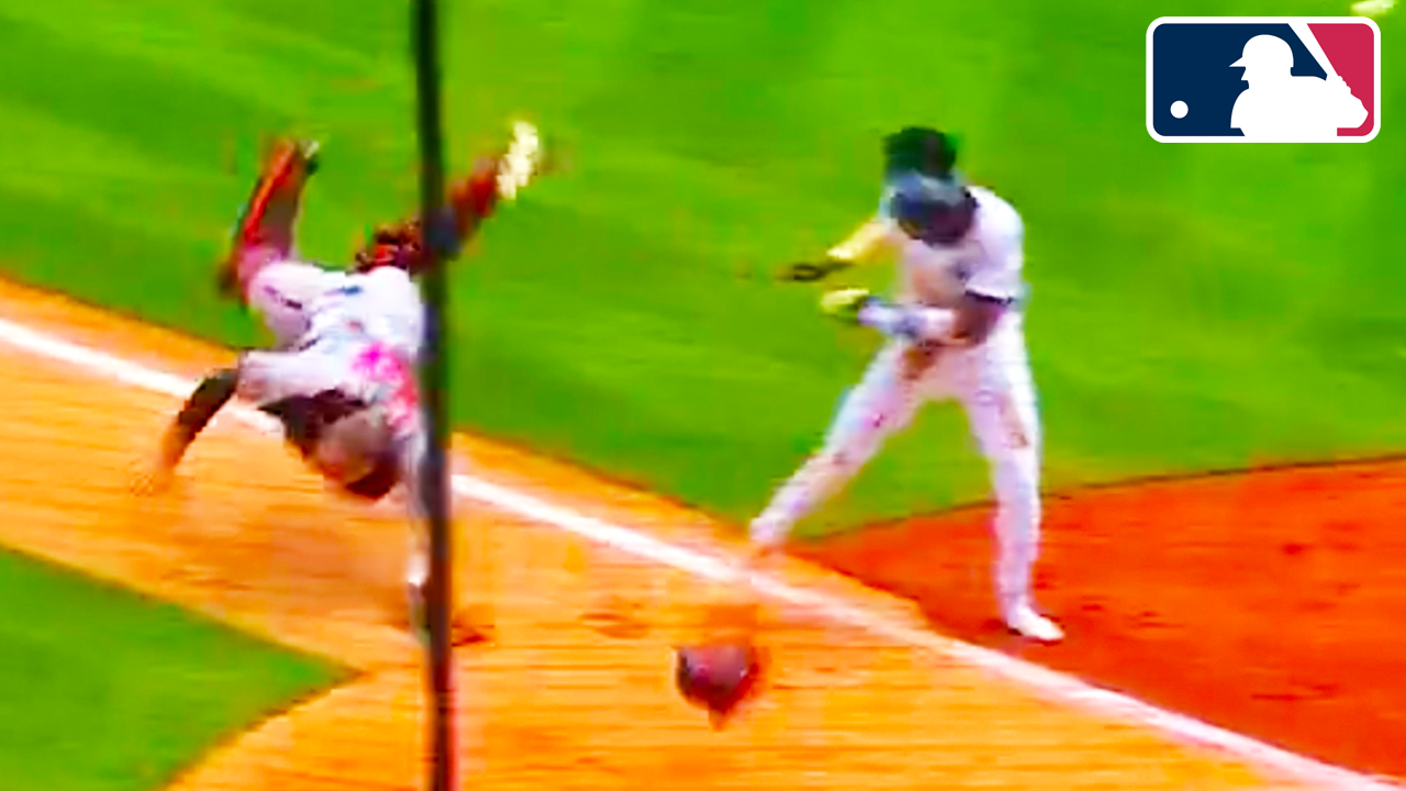 Jazz Chisholm Jr Maverick Handley Injury Collision | Yankees vs Orioles 2025 MLB Highlights