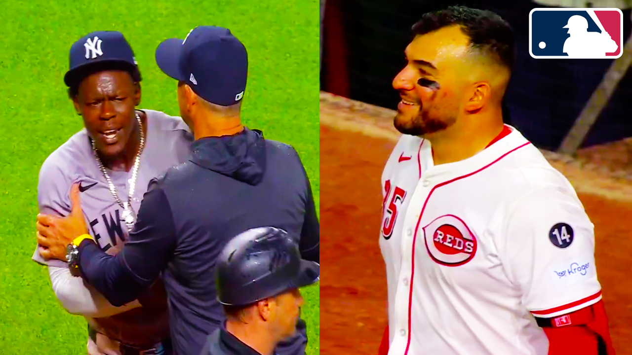 Jose Trevino May Have Encouraged Umpire to Eject Jazz Chisholm After Homer | Yankees vs Reds 2025