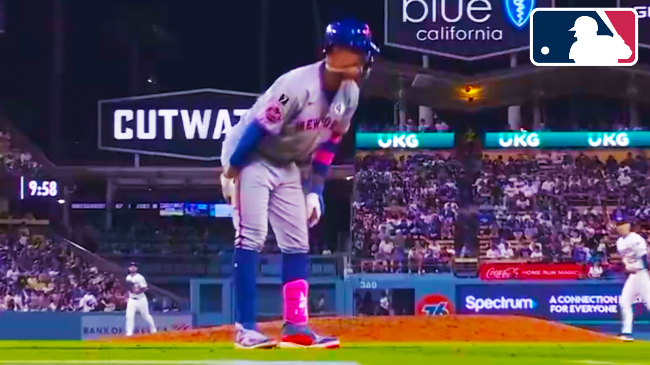 Mark Vientos Injury Pulled Hamstring | New York Mets vs LA Dodgers 2025 MLB Highlights