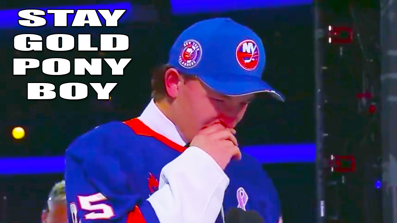 Matthew Schaefer Crying in Tears Putting on Islanders Jersey (1st Pick) | 2025 NHL Draft Highlights