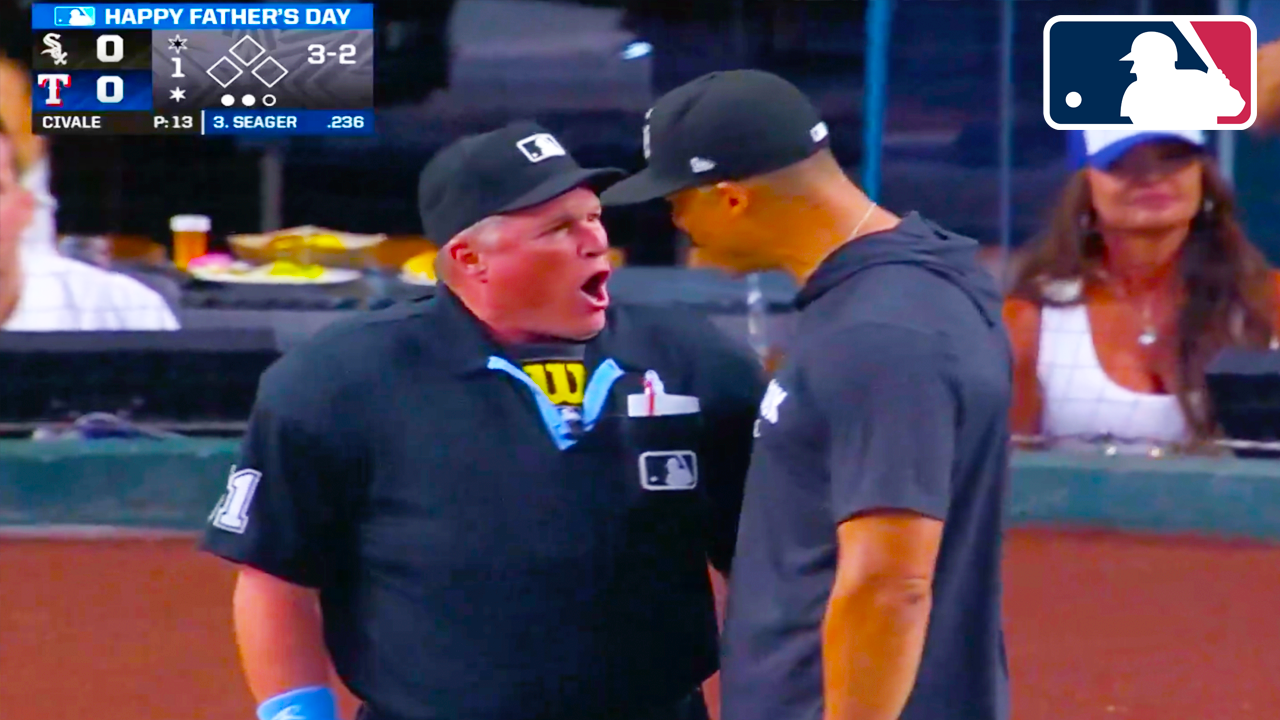 Will Venable EJECTED After Argument w/ Umpire Marvin Hudson | White Sox vs Rangers 2025 MLB Highlights