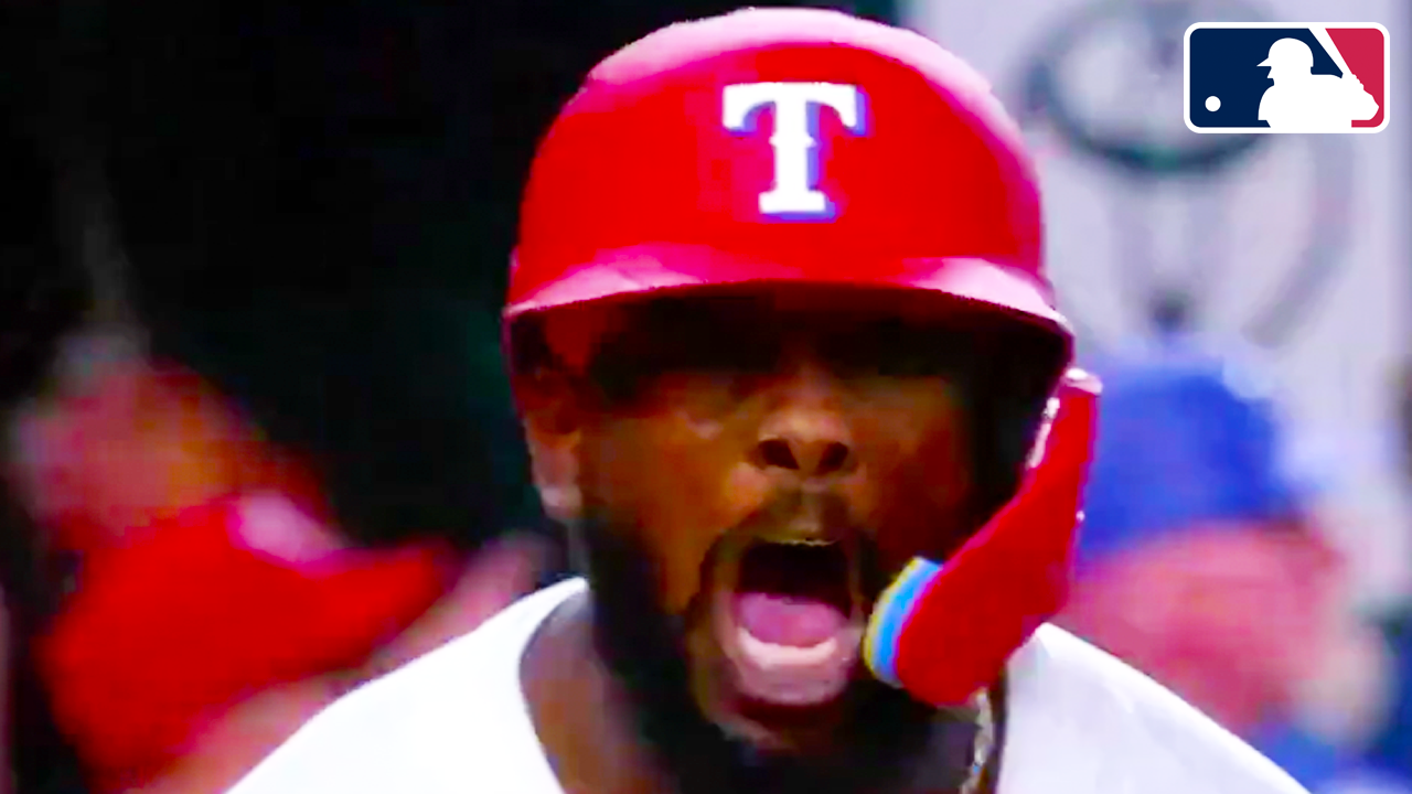 Adolis Garcia Home Run Crazy Celebration | Texas Rangers vs Baltimore Orioles 2025 MLB Highlights