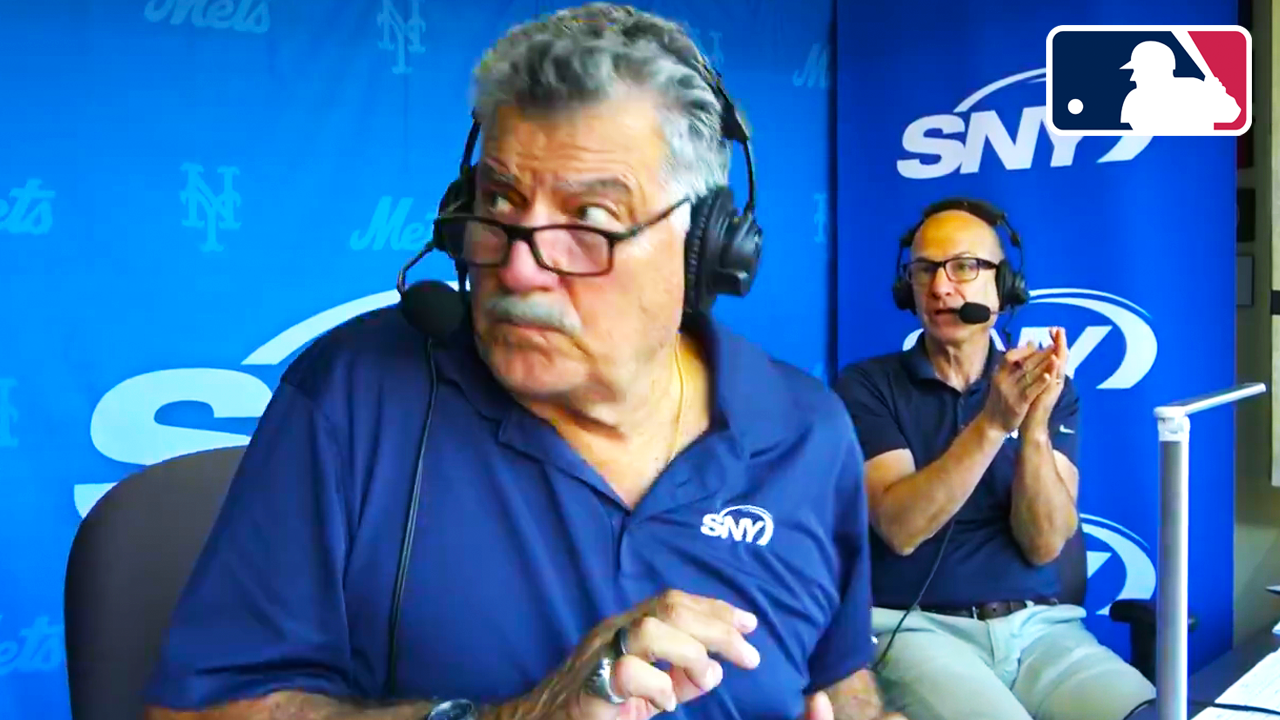 Foul Ball Nearly Nails Keith Hernandez in the Booth | Mets vs Orioles 2025 MLB Highlights