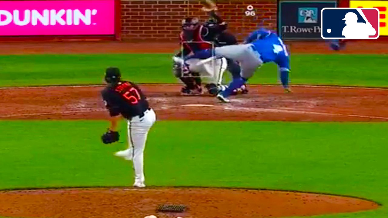 George Springer Injury Hit in Head with 96 mph Fastball | Blue Jays vs Orioles 2025 MLB Highlights