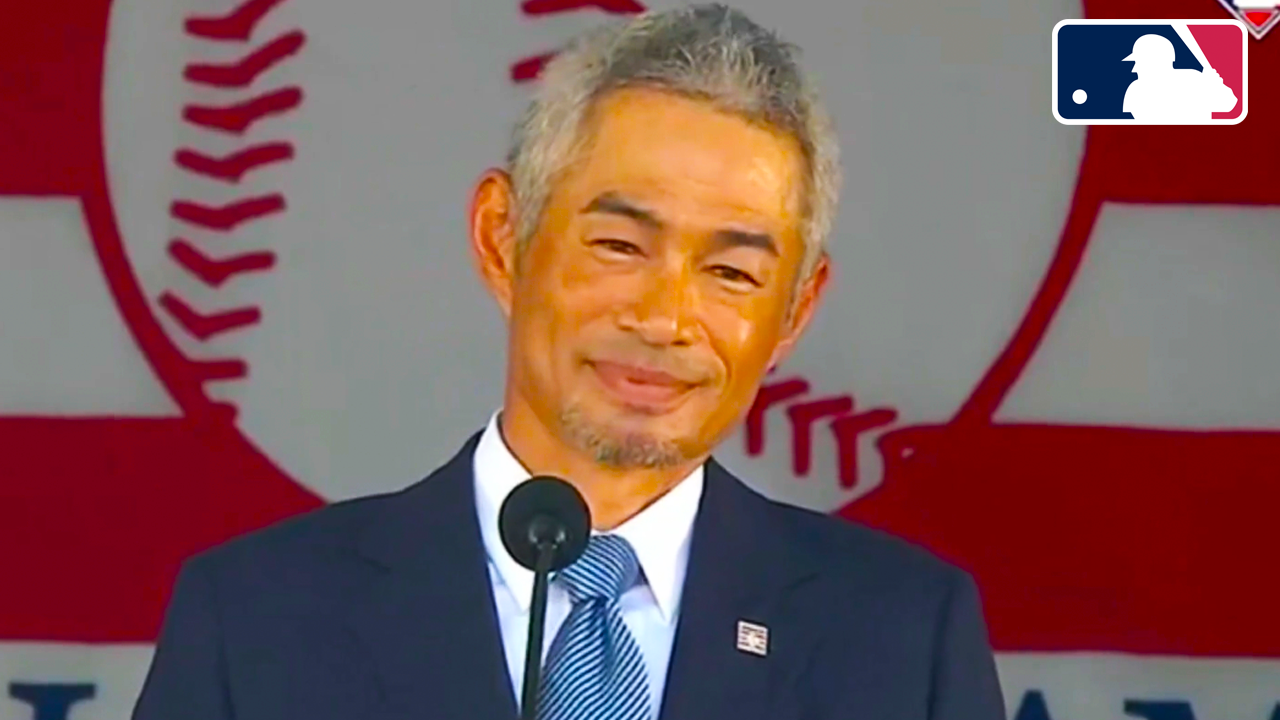 Ichiro Jokes He’d Never Heard of Marlins When They Offered a 2015 Deal | 2025 Hall of Fame Speech