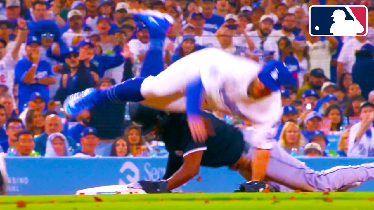 Max Muncy Knee Injury (Alternate Angle) | White Sox vs Dodgers 2025 MLB Highlights