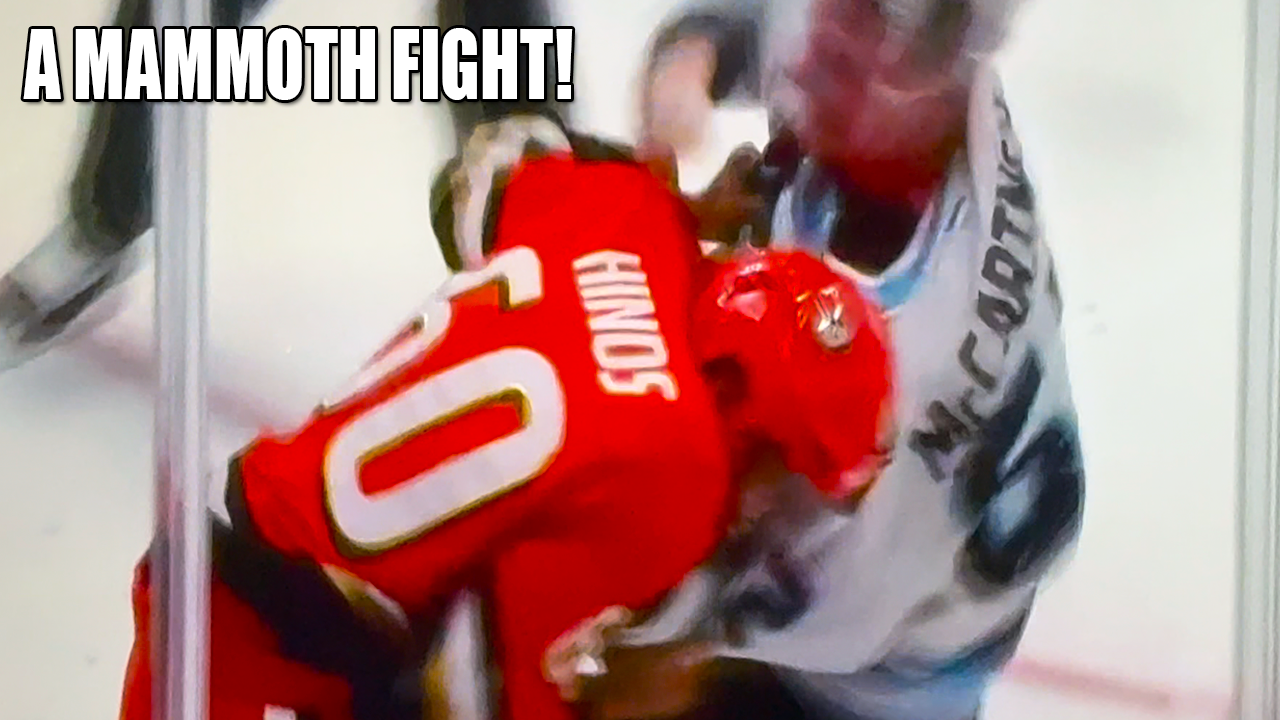 Ben McCartney vs Tyson Hinds Fight | Utah Mammoth vs Ducks 2025 NHL Pre-Season Highlights