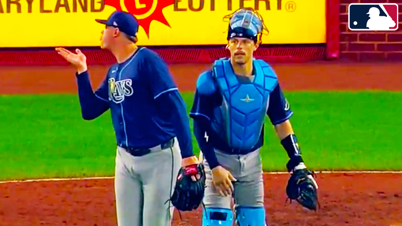 Pete Fairbanks blew a kiss towards the Orioles dugout after closing out the game | Rays vs Orioles 2025 MLB Highlights