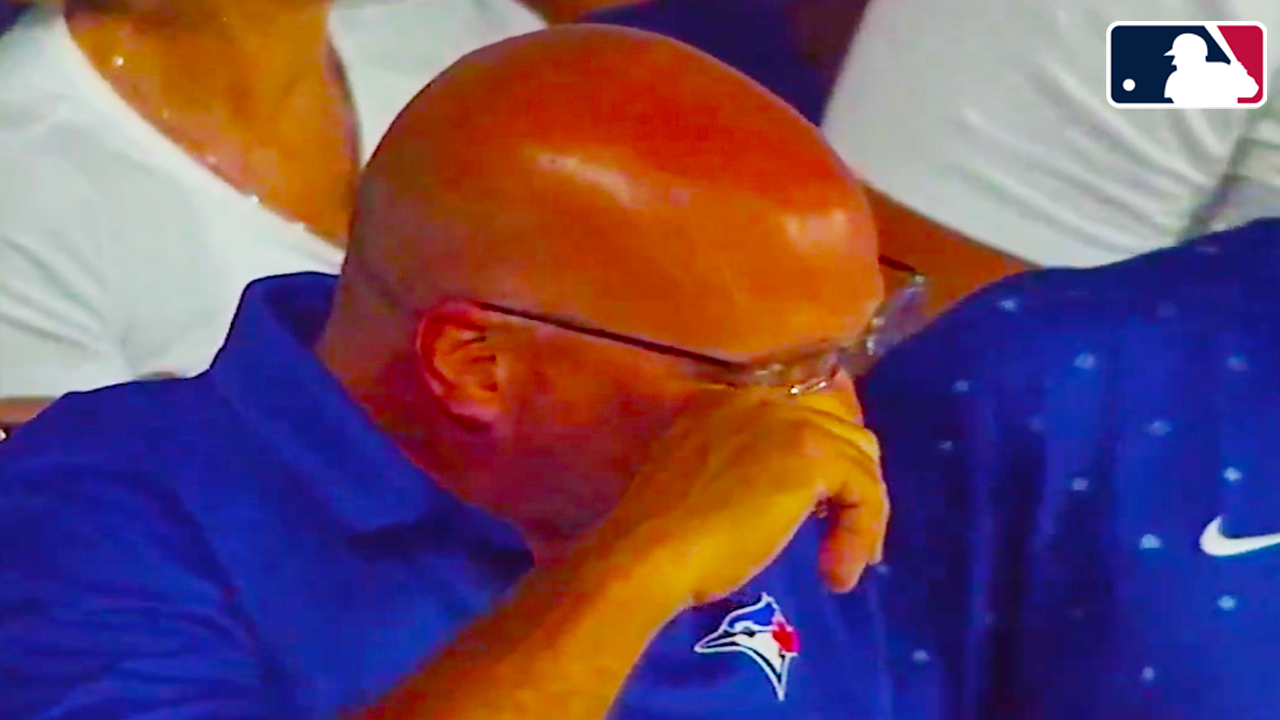 Trey Yesavage’s dad crying after his son set record nine strikeouts in his MLB debut | Blue Jays vs Rays 2025 MLB Highlights