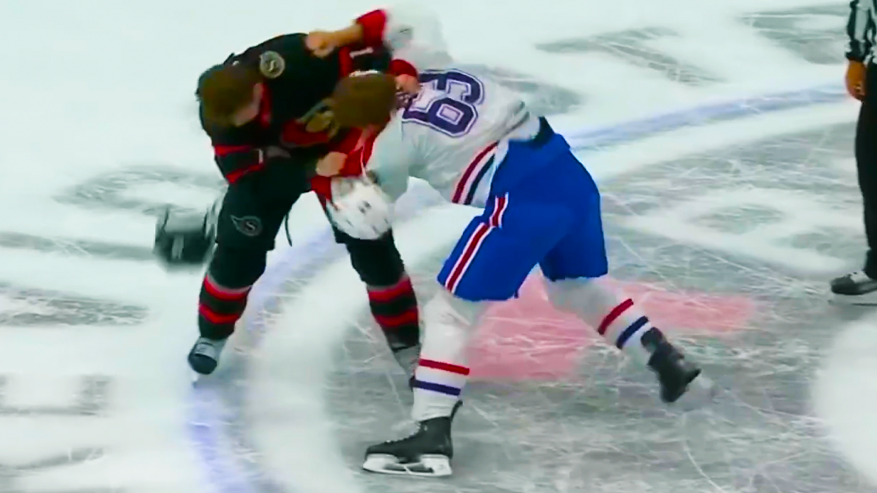 Florian Xhekaj Jan Jenik Fight | Montreal Canadiens v Ottawa Senators 2025 NHL Pre-Season Highlights