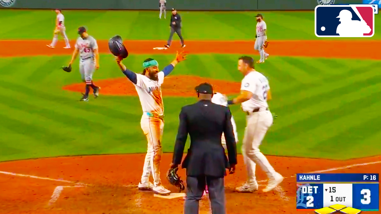 Jorge Polanco Walk Off in 15th Inning | Mariners vs Tigers 2025 MLB ALDS Game 5 Highlights